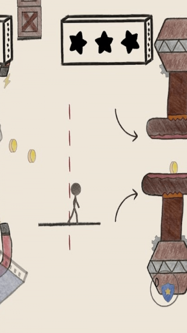 火柴人障碍冒险游戏截图4