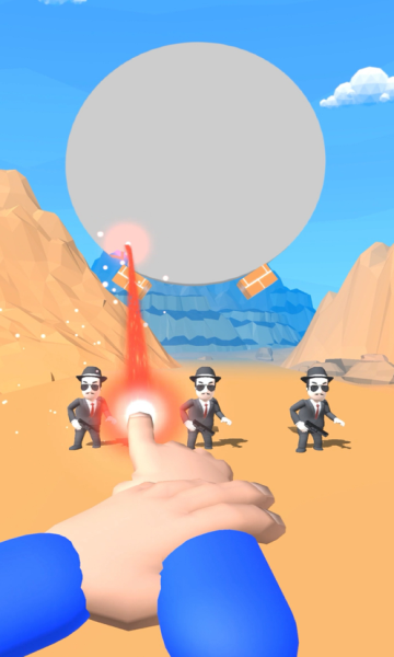 用激光打败敌人-游戏截图3