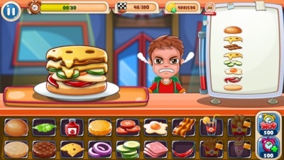 明星烹饪厨师游戏截图1