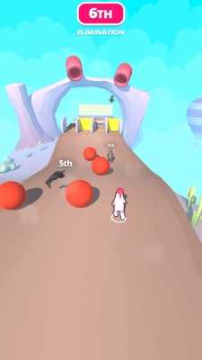 冒险赛跑3D游戏截图1