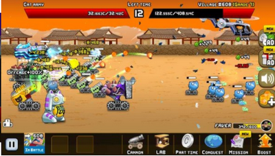 猫咪机关枪大战游戏截图3