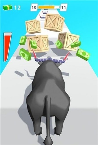 公牛疯狂冲刺-游戏截图2