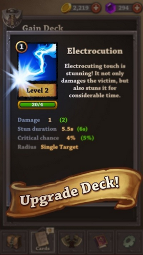 任务卡牌游戏截图2