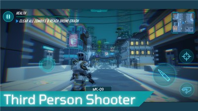 赛博朋克僵尸城市游戏截图1