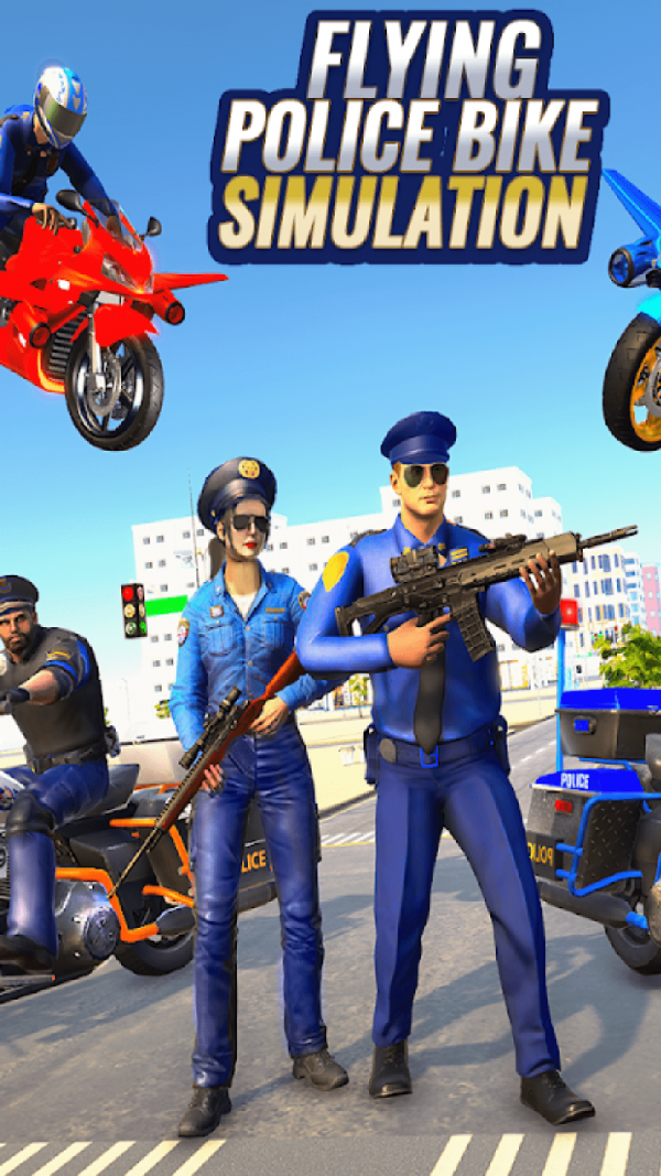 飞行警车模拟游戏截图2