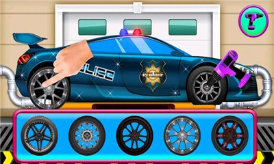 警察洗车清理-游戏截图3