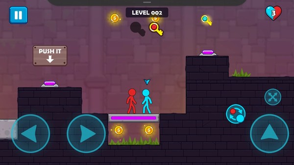 冰火火柴人游戏截图2