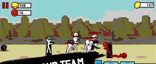 火柴人军队世界游戏截图1