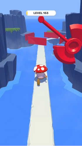 奔跑的蘑菇-游戏截图1