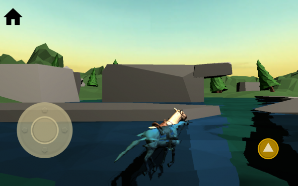 强大的敌马-游戏截图1