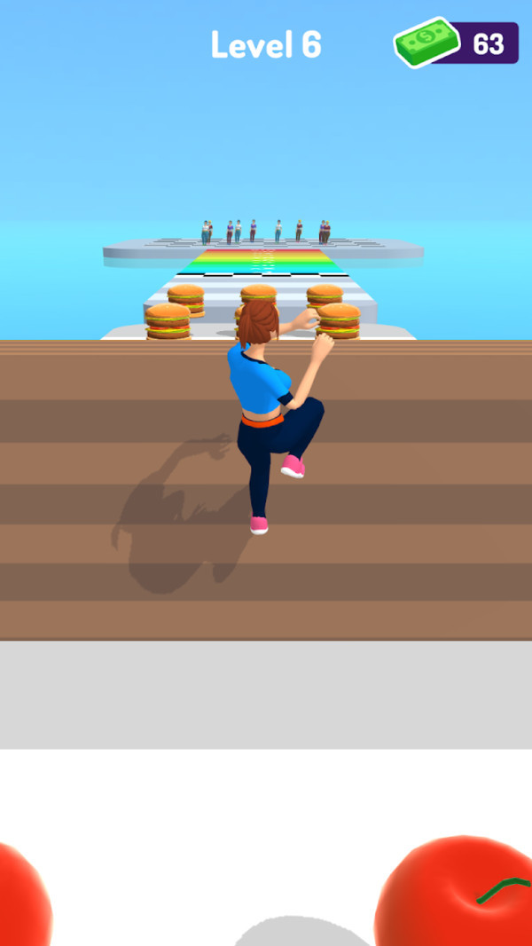 减肥靠苹果游戏截图1