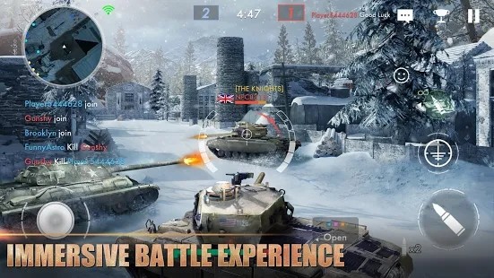 坦克战火游戏截图1