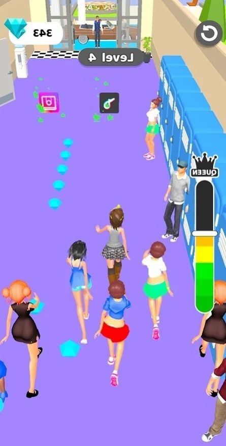 美女跑酷大挑战游戏截图2