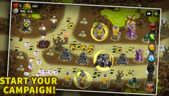 我的塔防世界游戏截图1