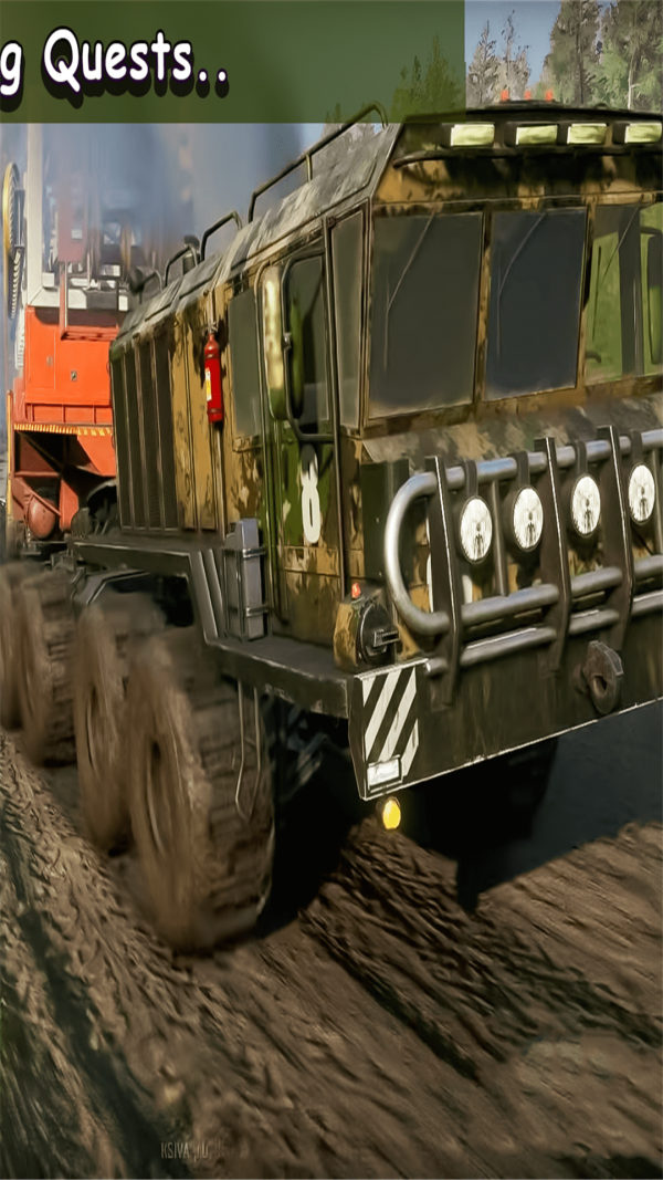 美国卡车越野模拟游戏截图2