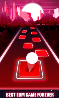 魔法瓷砖节奏跳球游戏截图2