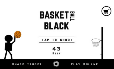 黑色篮球游戏截图2