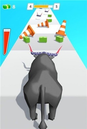 公牛疯狂冲刺-游戏截图3