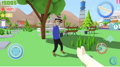 沙盒猎车手-游戏截图1