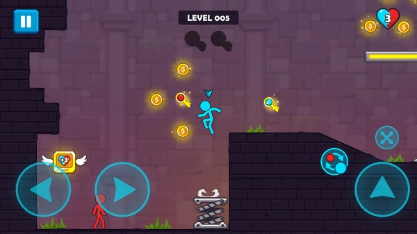 冰火火柴人游戏截图4