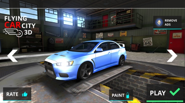 飞翔汽车之城3D游戏截图2