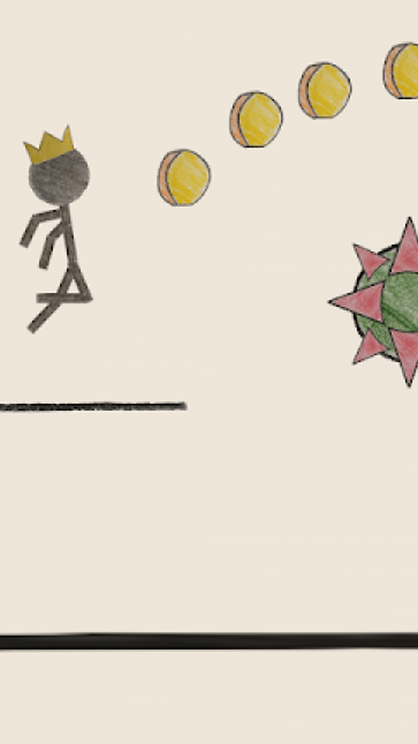 火柴人障碍冒险游戏截图1