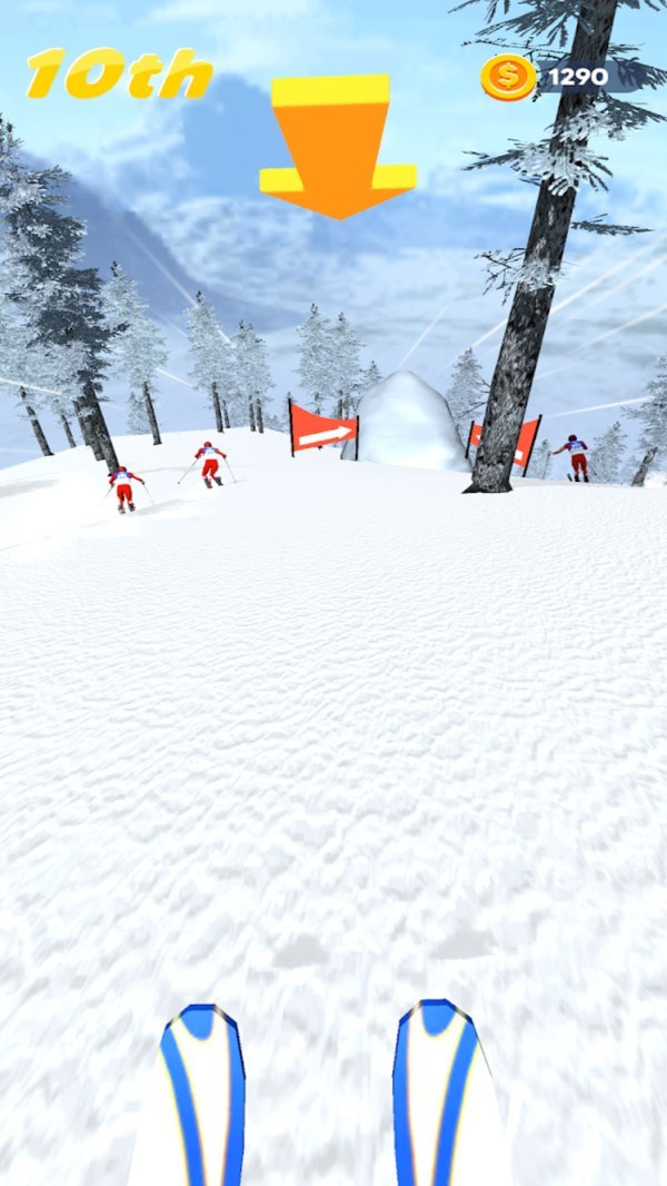疯狂自行车滑雪版游戏截图1
