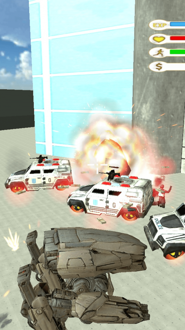 超级绳索英雄功夫熊猫游戏截图2