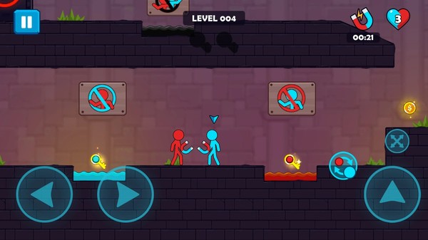 冰火火柴人游戏截图3