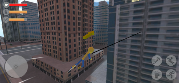 蜘蛛火柴人绳索英雄3游戏截图4