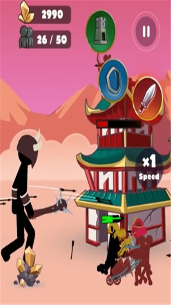 火柴人传奇战争游戏截图2