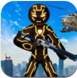 科幻火柴人绳索