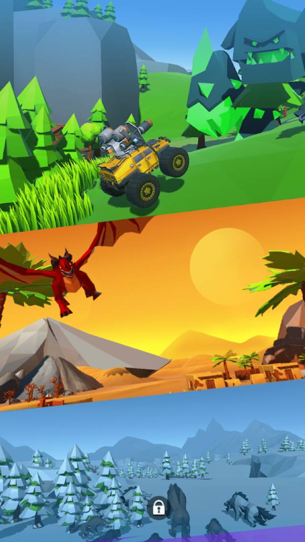 越野战车怪物猎人游戏截图3
