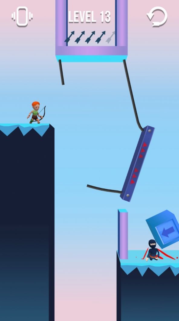 女弓箭手防卫战游戏截图1