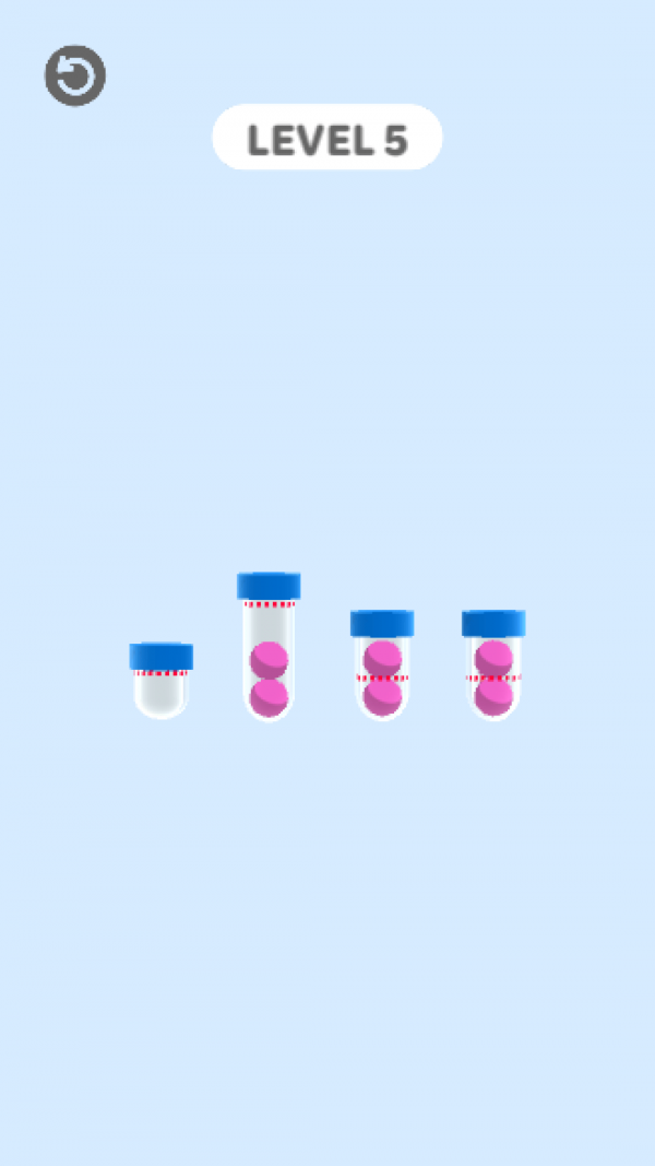 分开不同颜色的球游戏截图2