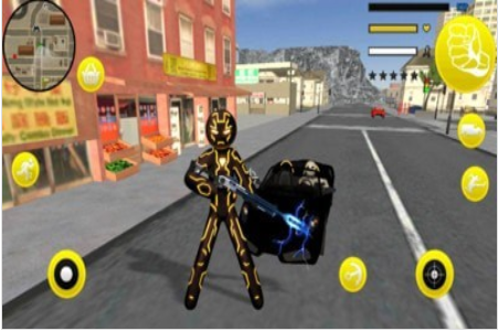 科幻火柴人绳索游戏截图3