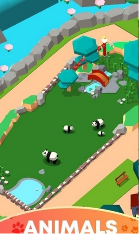 闲置动物园大亨游戏截图1