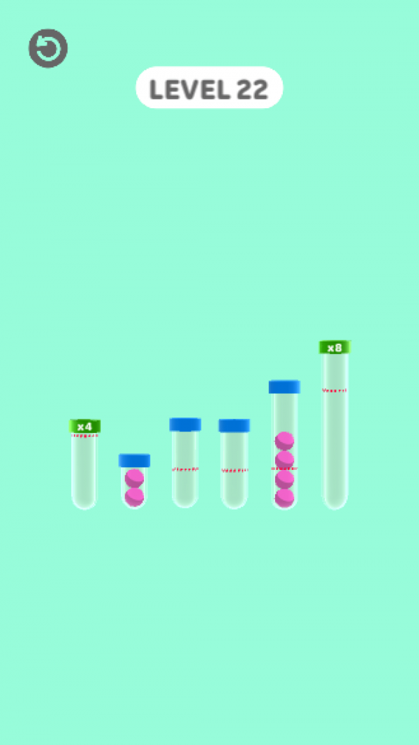 分开不同颜色的球游戏截图3