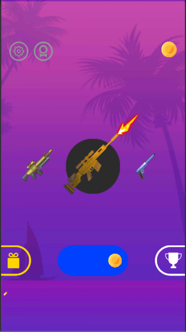 手枪飞起来-游戏截图1