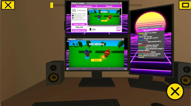 游戏主播模拟器游戏截图1