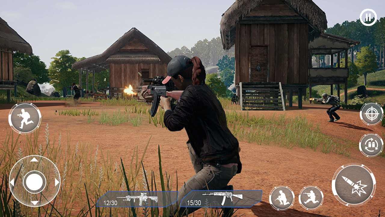 荒野TPS突击队游戏截图1