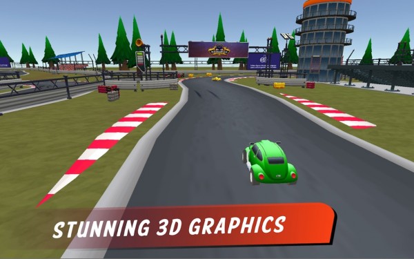 试炼场赛车特技游戏截图1