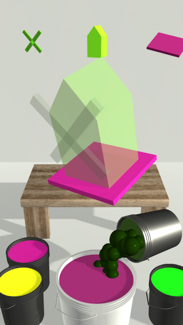色彩混合制造游戏截图3