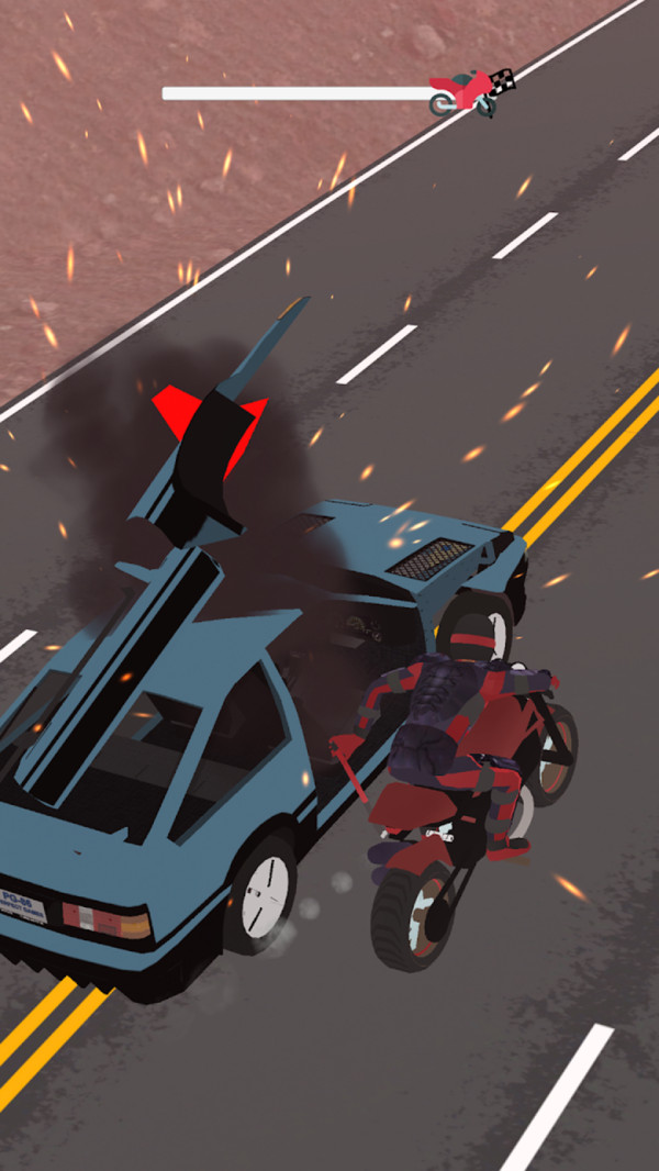暴力自行车游戏截图3