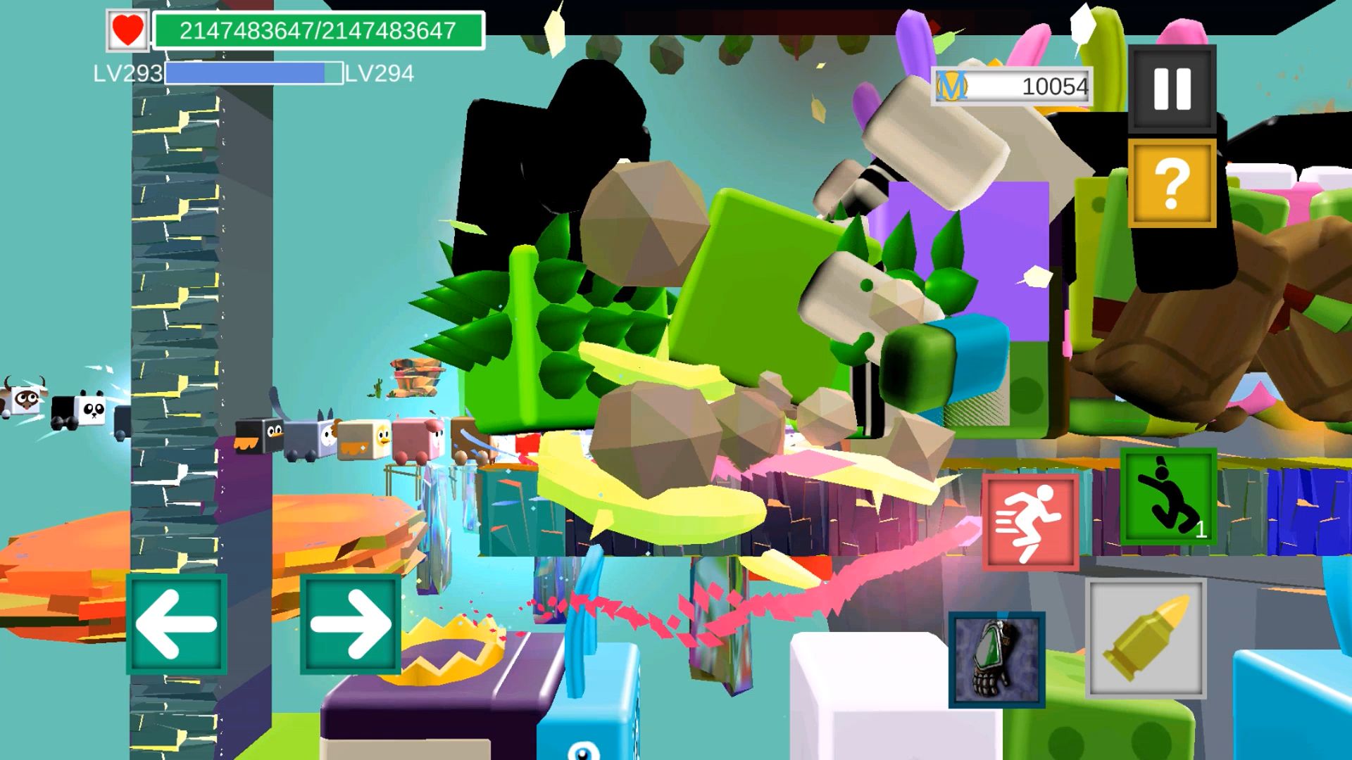 带着动物打怪物游戏截图1