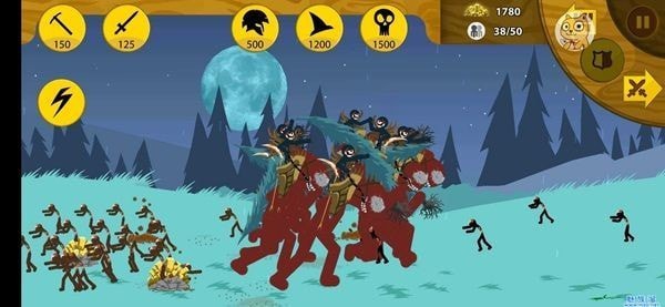 火柴人战争遗产僵尸召唤者-游戏截图3