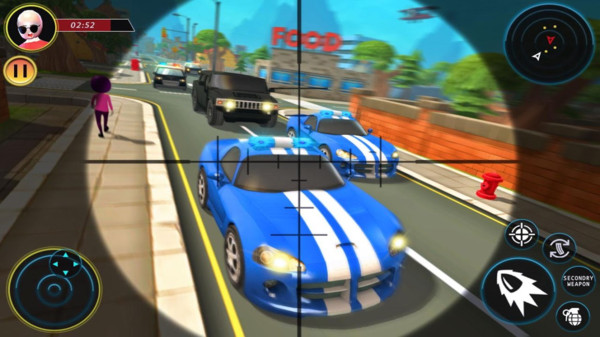 火柴人警察激斗游戏截图2