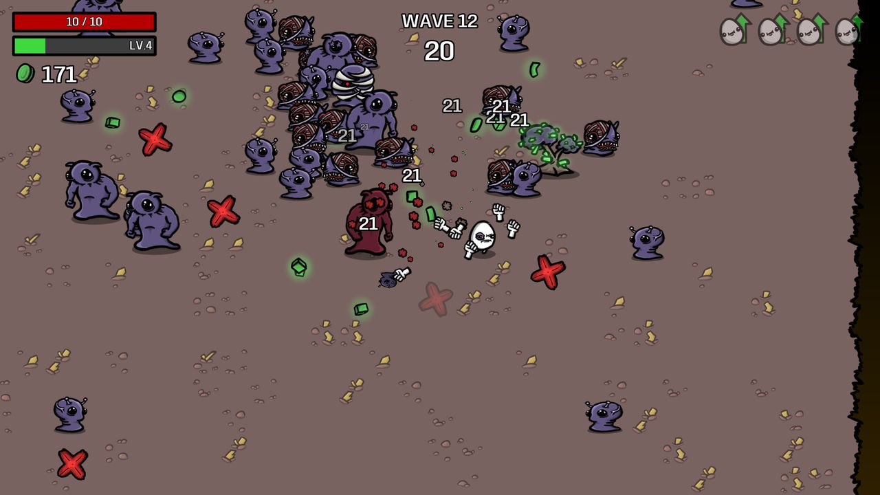 土豆兄弟(Brotato)游戏截图1