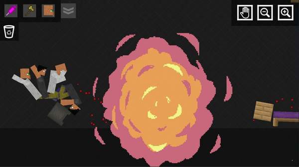 棍子布娃娃游乐场游戏截图1