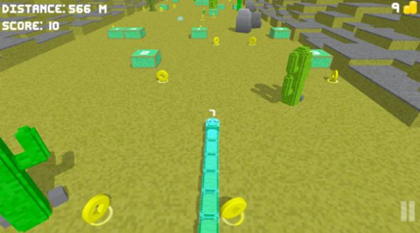 像素工艺贪吃蛇游戏截图2